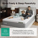 QueenSize Hybrid Mattress Gel Memory Foam CertipurUSCertified
