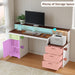 65" Home Office Desk with Drawers and Storage, Large Computer Desk