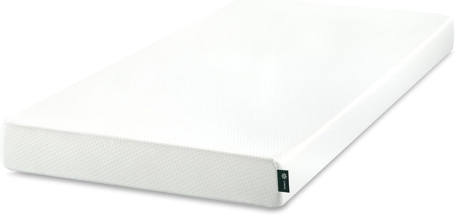 Twin Memory Foam Mattress, 5 Inch, Green Tea Infused, Medium-Firm