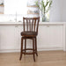 Savana Swivel Counter Stool, Cherry