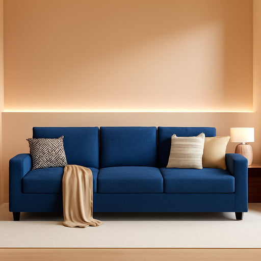 Three Seater Sofa With Sumptuously Padded Cushions