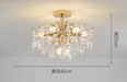 Modern Crystal LED Lights Chandelier for Living Room Decor Bedroom Ceiling Lamp Hanging Light Fixture Home Decoration Luxury