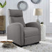 Fabric Massage Chair Adjustable Reclining Chairs Home Theater Sofa Modern Recliners, Gray