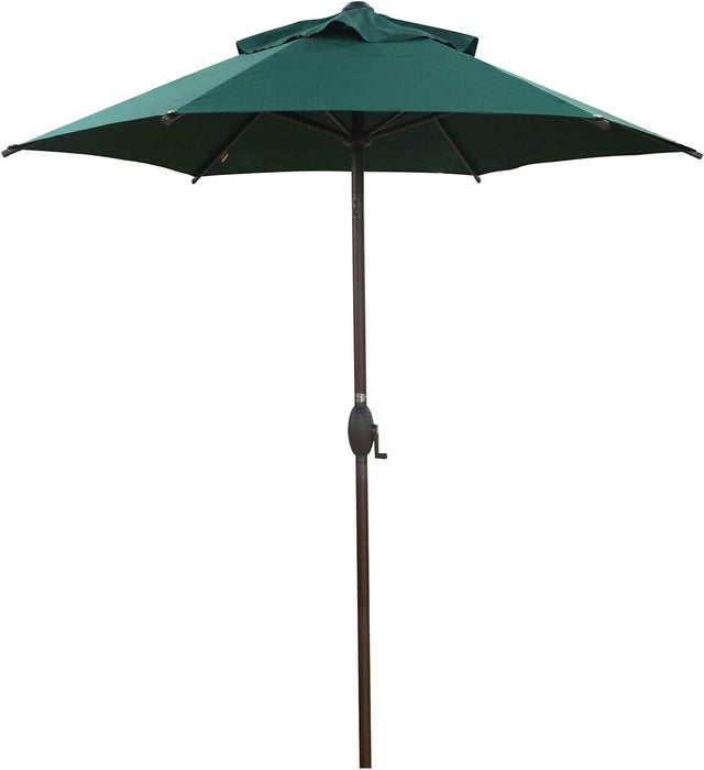 Patio Umbrella Outdoor Umbrella Patio Market Table Umbrella with Push Button Tilt and Crank for Garden, Lawn, Deck, Backyard & Pool