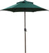 Patio Umbrella Outdoor Umbrella Patio Market Table Umbrella with Push Button Tilt and Crank for Garden, Lawn, Deck, Backyard & Pool