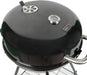 Grill Boss Charcoal Kettle Grill with Large 22-Inch Cooking Area - Includes Warming Rack, Bottom Storage Shelf, Ash Catcher & Wheels for Outdoor BBQ, Tailgating, Camping & Backyard Grilling
