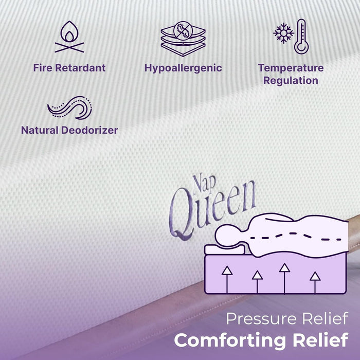 Full Size BambooCharcoal Memory Foam Premium Mattress