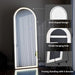 56"X21" LED Arched Mirror Full Length with Dimmable Lights
