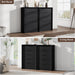Black 6 Drawer Dresser for Bedroom, 47.4" Tall Chest of Drawers
