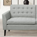 Gray Loveseat Sofa for Living Room