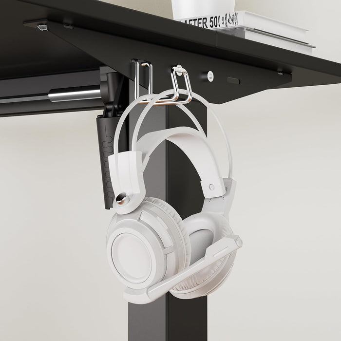 Electric Standing Desk Adjustable Height, Stand up Home Office Desk, 40X24 Inches Sit Stand Desk with Memory Preset, Black