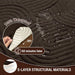 Waterproof Recliner Sofa Cover,Non Slip Couch Cover for Reclining Sofa Washable Furniture Protector with Elastic Straps Pocket for Kids, Pets (Chocolate, 3 Seater)