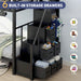 Black Twin Over Twin SpaceSaving BunkBed PremiumEdition