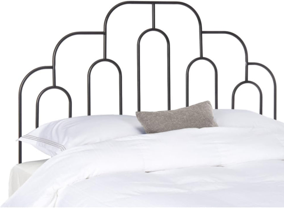 Home Paloma Retro Black Headboard, Full