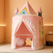 Kids Play Tent for Girls Toddler Indoor Princess Tents for Kids Ages 4-8 Large Outdoor Playhouse Castle for Girl Boys 3-5 4-6 Birthday Thanksgiving