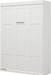 65 Inch Queen White Murphy Bed FlexibleSlatSystemEnhanced