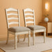 Realyn Dining Room Upholstered Chair 2 Count, Antique White