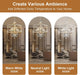 Modern Crystal Chandelier, 5-Light Farmhouse White Chandelier for Dining Room Vintage Hanging Pendant Light Fixtures round Chandelier for Kitchen Island Entryway Foyer Bedroom Office Bar