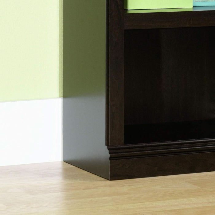 Miscellaneous Storage 3-Shelf Bookcase/ Book Shelf, Jamocha Wood Finish