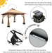 Instant Pop Up Gazebo Canopy 10x10 AllWeatherDurable