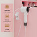 Pink Makeup Vanity Console With Illuminated Mirror