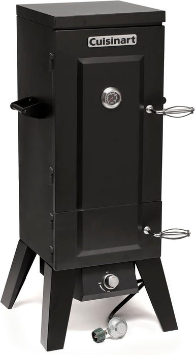 36” Vertical Propane Smoker, 4 Removable Racks, Spacious BBQ Smoker with Wood and Water Trays, 15,000 BTU Heat for Smoked Meat, Brisket, Jerky, Fish, Perfect for Tailgates, Backyard, Camping