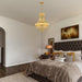 Empire Crystal Chandeliers K9 Crystals Gold Finish