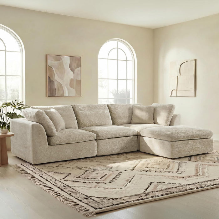 108Inch ExtraLarge L Shaped Modular Sectional Sofa