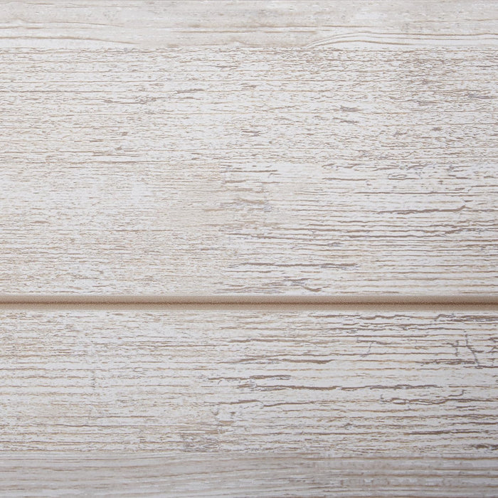 Willowton Cottage Farmhouse Panel Headboard ONLY, Queen, Whitewash