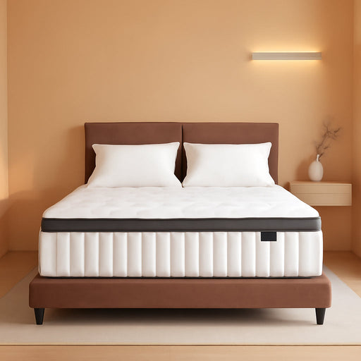 Full Mattress, 12 Inch Hybrid Mattress in a Box, Fiberglass Free