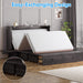 Gray Murphy Cabinet Bed Queen MultiFunctional Mattress