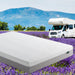 8 Inch Short Queen Ultima RV Memory Foam Mattress, Medium Firm Feel
