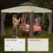 Patio Gazebo Tent 115.75 X 115.75 In, Outdoor Canopy Shelter