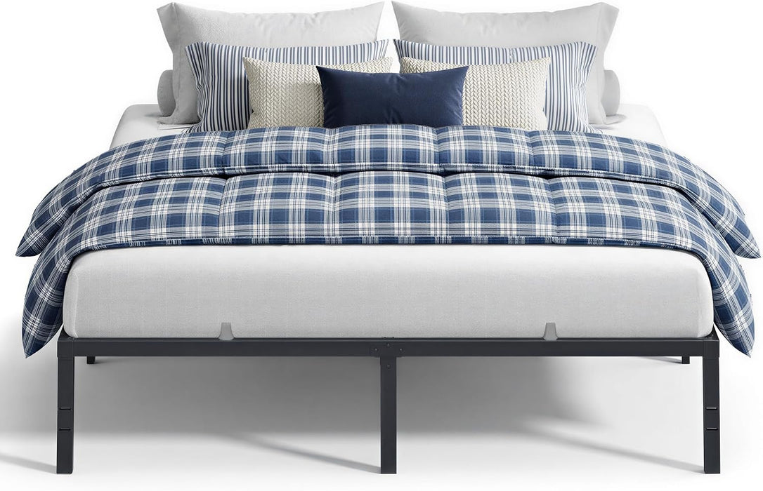 King Metal Bed Frame, 16 Inches Tall, 1100 Lb Weight Capacity