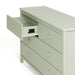 Alpine 6-Drawer Double Dresser, Sage