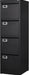 4 Drawer File Cabinet with Lock Metal Vertical File Cabinet Office Home Vertical File Cabinet for A4 Legal/Letter Size Narrow File Cabinet Locked,Assembly Required