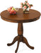 DarkWalnut Round Dining Table 32InchDiameter ProFinish