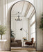 -34X76 Inch Wall Mount Arched Full Length Mirror-Aluminum Alloy Frame High Definition-Full Body Mirror for Bedroom or Living Room,Black