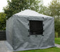 Universal Winter Cover for Gazebos, Gazebo Accessories, Gray, 10' X 10'