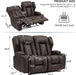 54" RV Recliner Loveseat - Manual