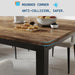 71In Industrial Dining Table for 6 People