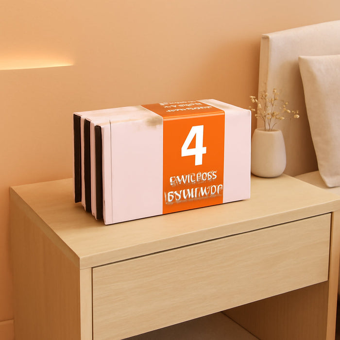 4 Pack Drawer Dividers Plastic 4" High, 11-17" Adjustable Drawer Organizers for Clothes, Expandable Dresser Separators in Bedroom/Bathroom/Kitchen/Office Organization and Storage, Pink