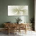 Large Green Flower Wall Art Plant Ginkgo Canvas Hand-Drawn Painting Modern 29X58 Abstract Botanical Artwork Minimalist Decoration for Living Room Bedroom Office