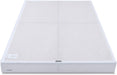 Smart Box Spring Bed Base, 5-Inch Height Mattress Foundation, Tool-Free Easy Assembly, Full, 74"L X 53"W X 5"H, White