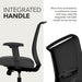 Convergence Ergonomic Office Chair, Office Desk Computer Chair, Black