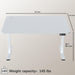 Electric Height Adjustable Standing Desk Large 55 X 24 Inches Sit Stand up Desk Home Office Computer Desk Memory Preset with T-Shaped Metal Bracket, White