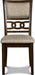 Solid Wood 5-Piece round Dining Set in Cherry Brown
