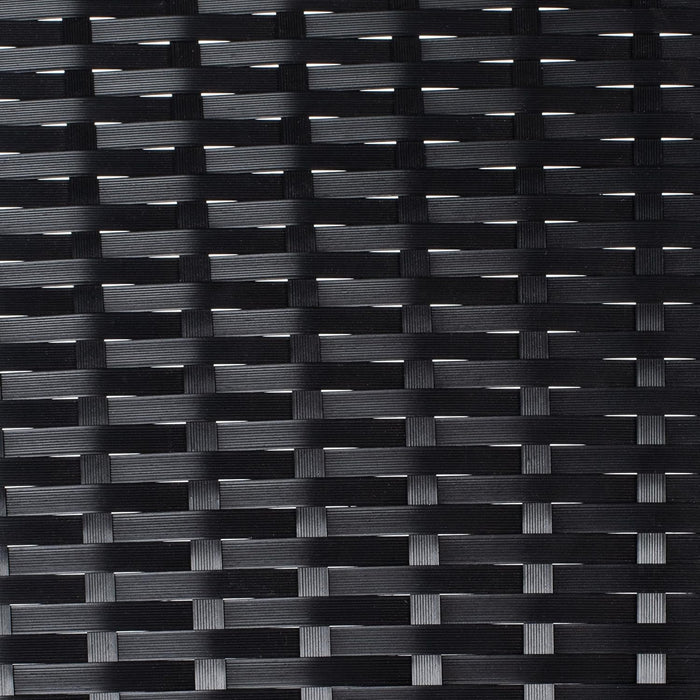 Outdoor Collection Edna Black/White Cushion 3-Piece Lounge Set PAT7719A