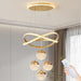 Gold Chandeliers Pendant Light Dimmable Three Color