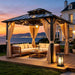 10x10 Feet Hardtop Gazebo PremiumQuality Outdoor Patio
